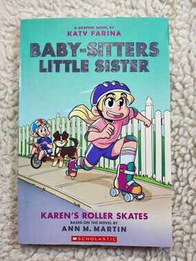 Baby-Sitters Little Sister Karen Roller Skates Graphic Novel Katy Farina Graphix